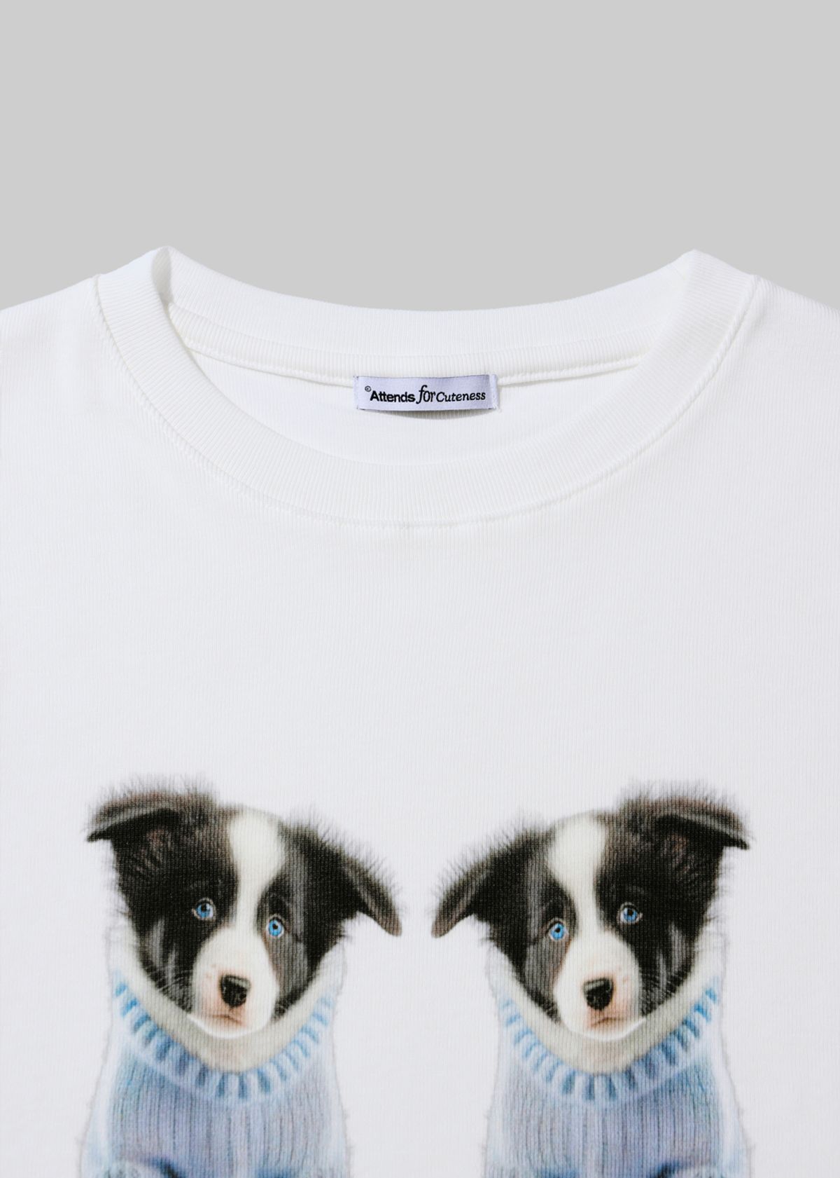 어텐즈(ATTENDS) Husky Dog Tee