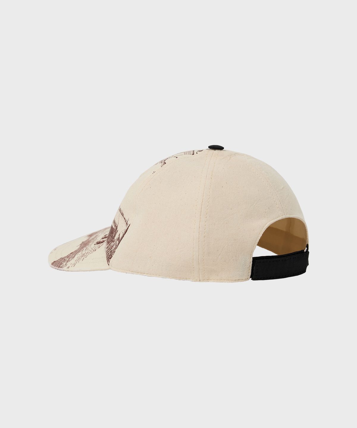 마린 세르(MARINE SERRE) (U) 리제너레이티드 토트 백 베이스볼 캡 에크루 REGENERATED TOTE BAGS BASEBALL CAP WH30 ECRU
