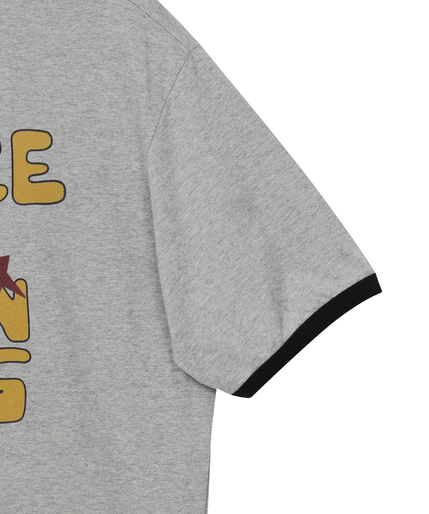 MUSINSA公式 | BAUF Peace Ringer T-Shirt [Gray]