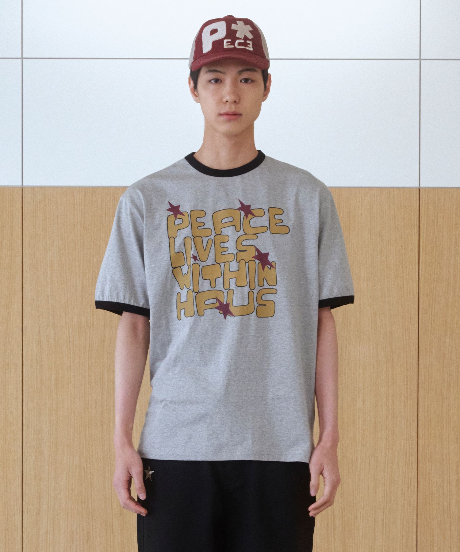 [BAUF] Peace Ringer T-Shirt /追跡付 BAUF] Peace Ringer T-shirt (Navy) – SellerWork