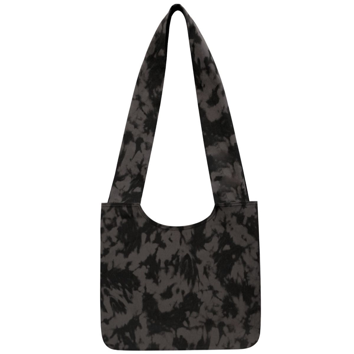 블랙 퍼플(BLACK PURPLE) 듀스  롱 핸들 백 Deux-Eyelet Long Handle Bag_Khaki