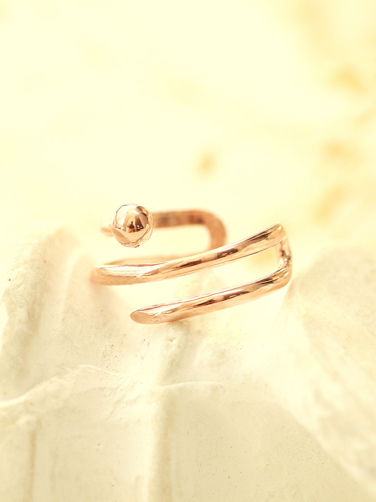 미니멀피어싱(MINIMALPIERCING) 14K 두줄 볼 이어커프 귀찌