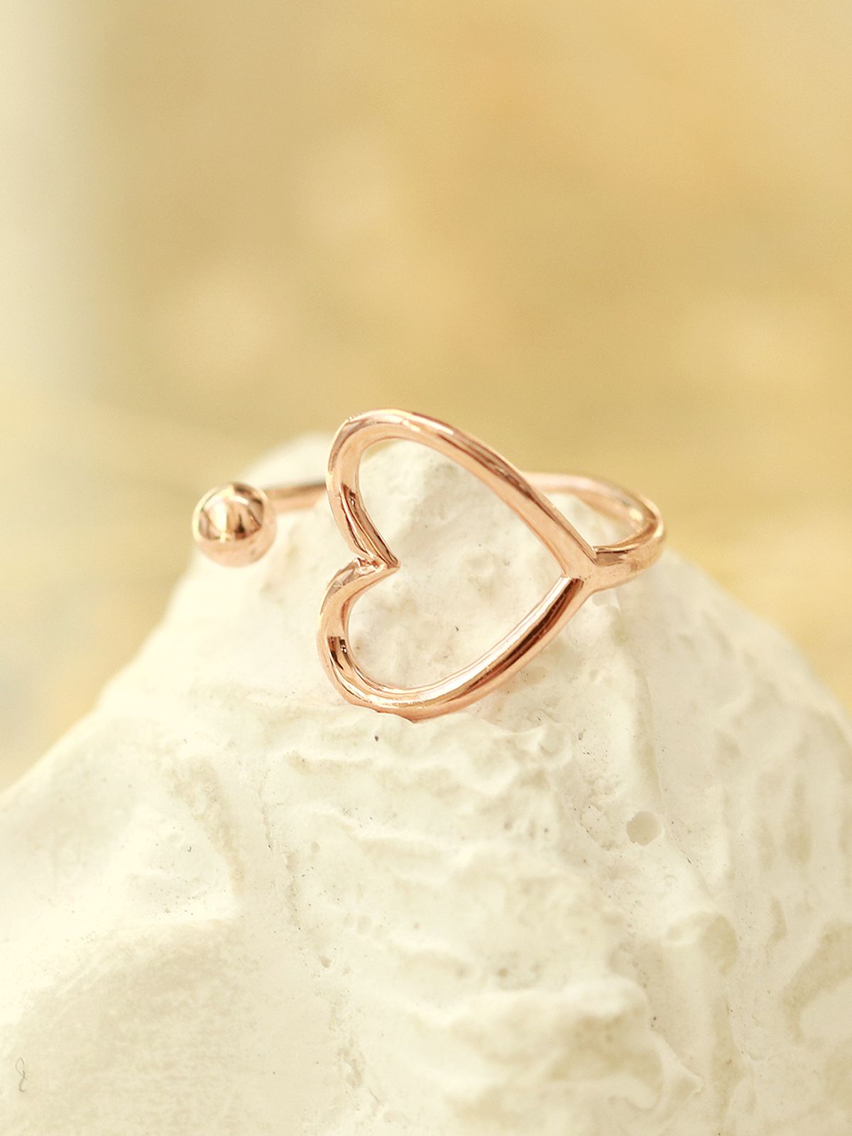 미니멀피어싱(MINIMALPIERCING) 14K 하트 포인트 이어커프 귀찌
