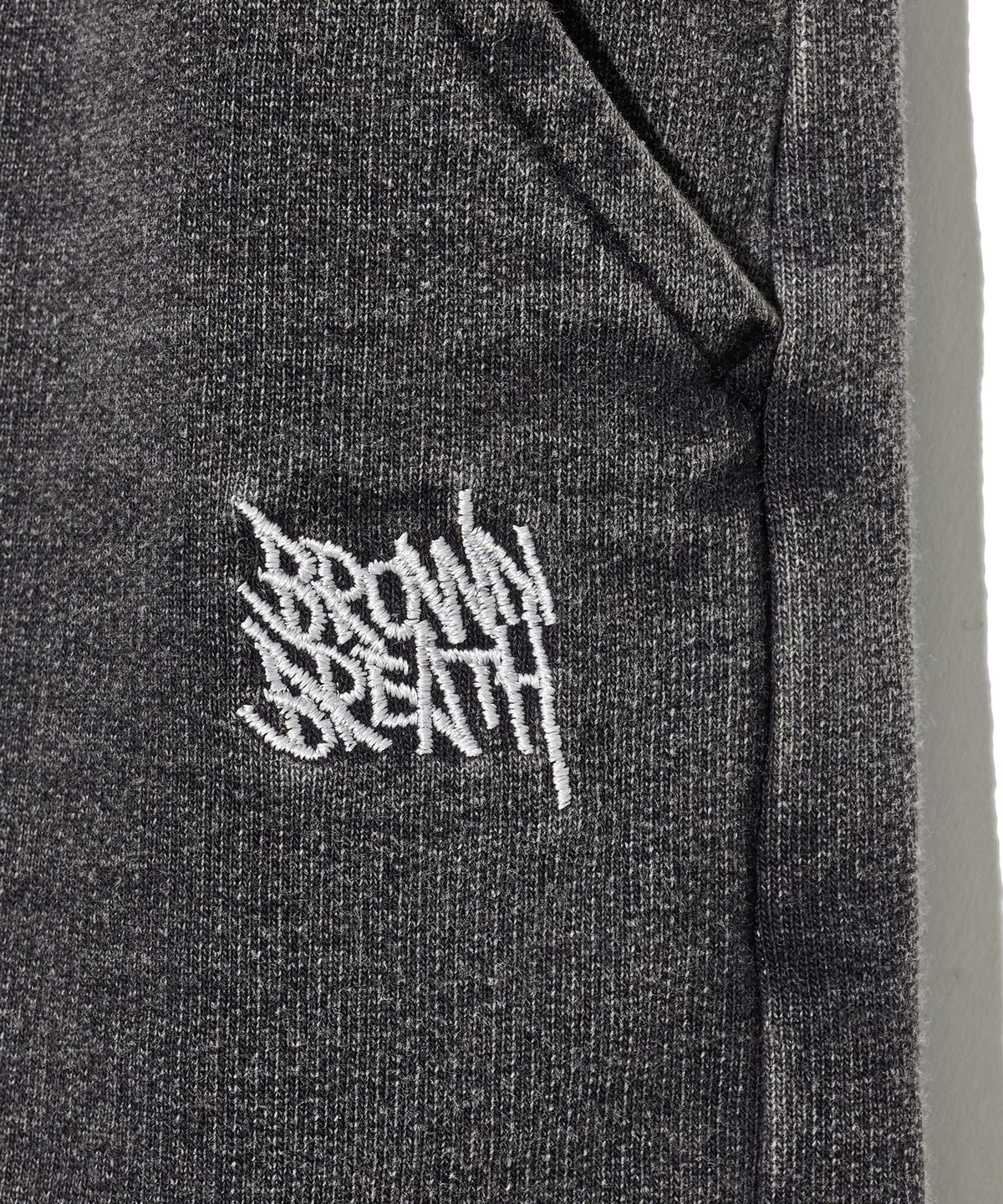 브라운브레스 키즈(BROWNBREATH KIDS) KIDS TAG DENIM SHORTS - BLACK