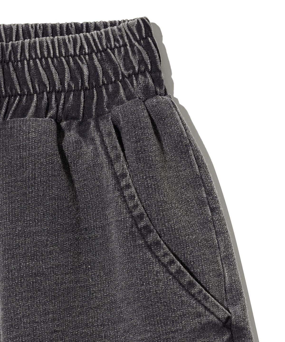 브라운브레스 키즈(BROWNBREATH KIDS) KIDS TAG DENIM SHORTS - BLACK