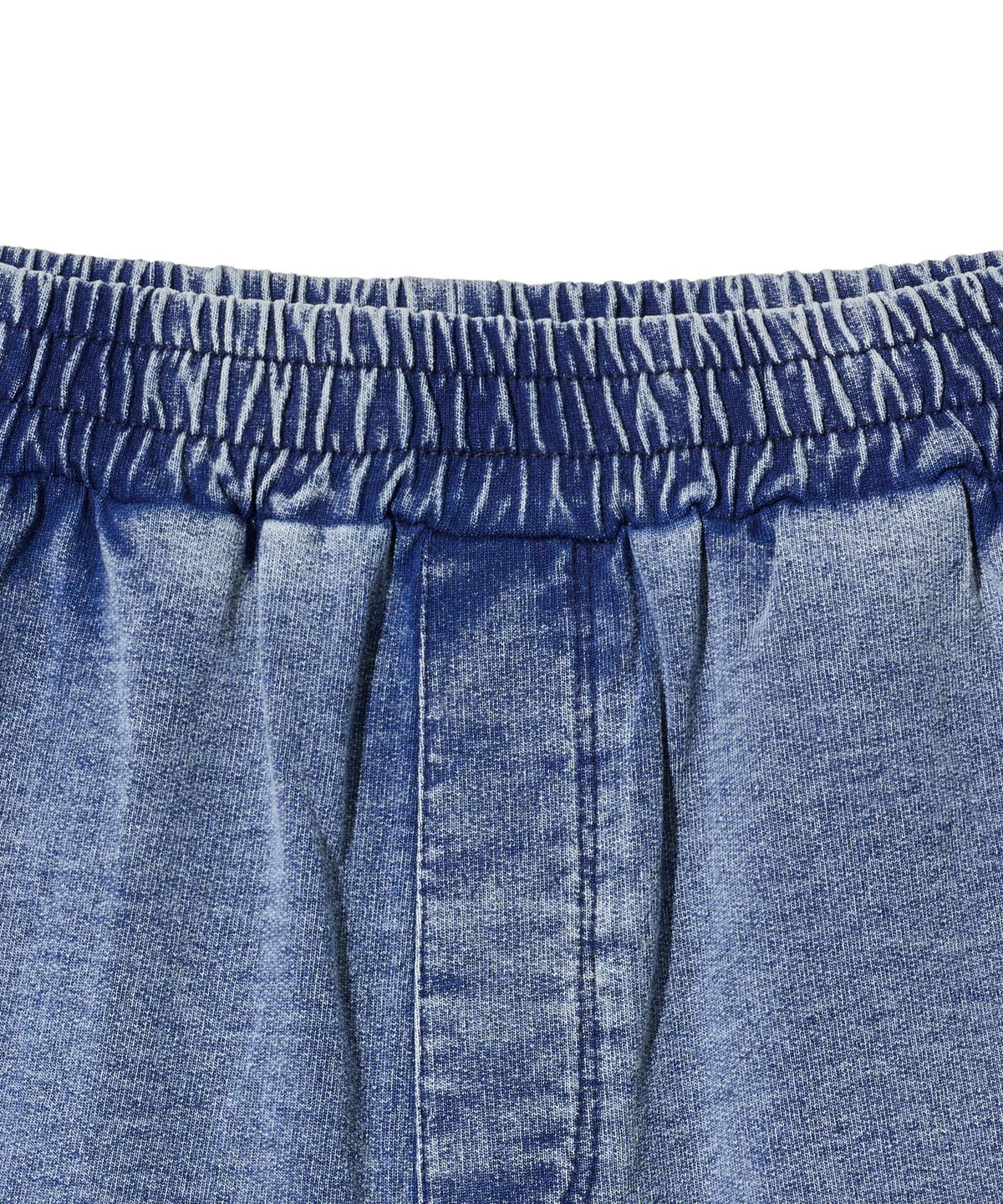 브라운브레스 키즈(BROWNBREATH KIDS) KIDS TAG DENIM SHORTS - BLUE