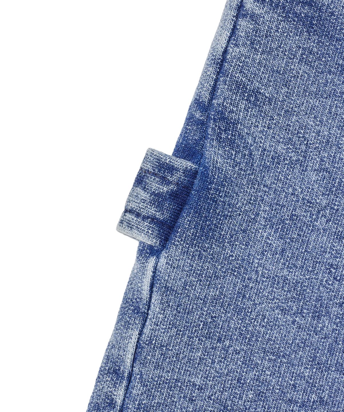 브라운브레스 키즈(BROWNBREATH KIDS) KIDS TAG DENIM SHORTS - BLUE