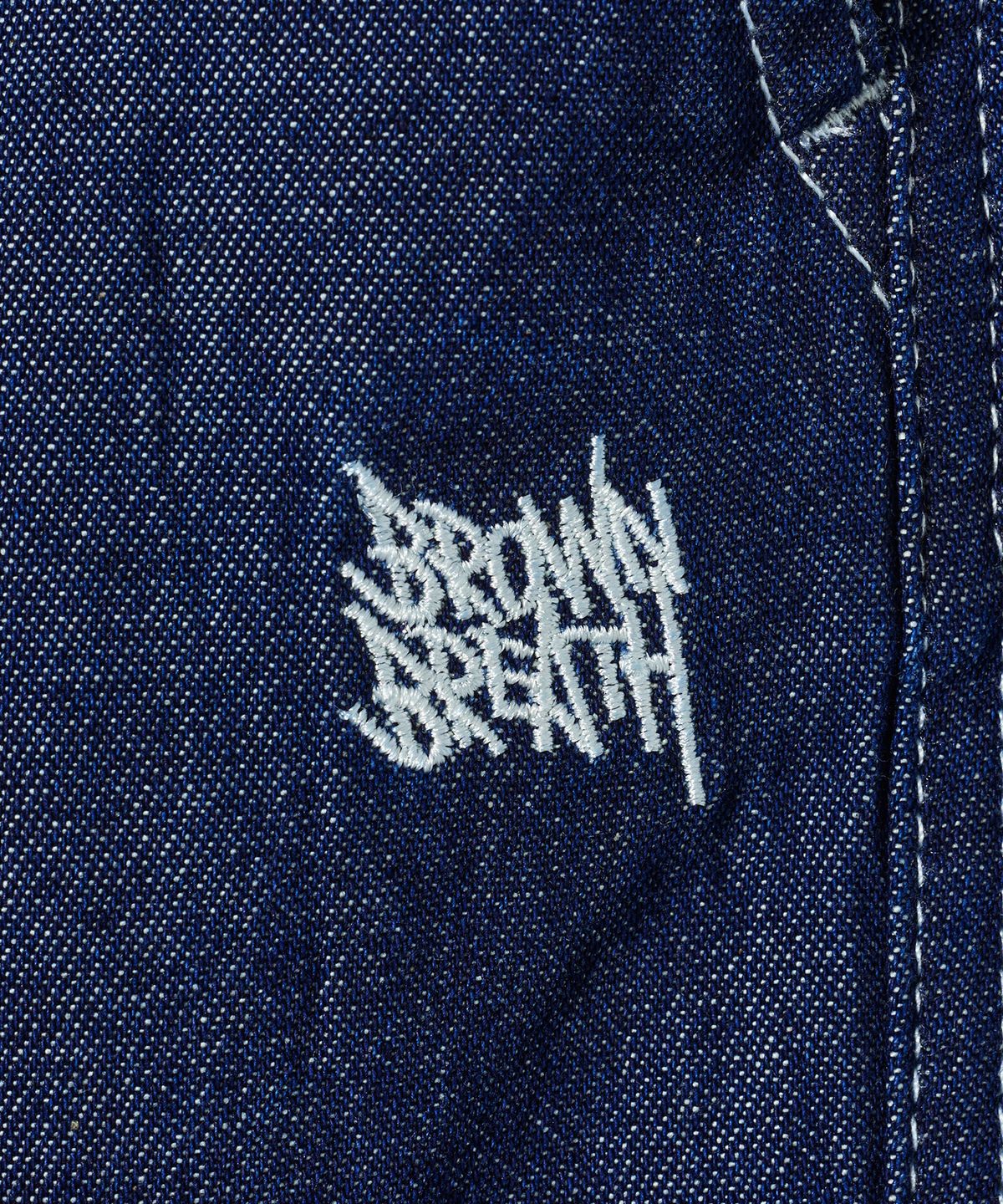 브라운브레스 키즈(BROWNBREATH KIDS) KIDS SUMMER DENIM SHORTS - DARK INDIGO