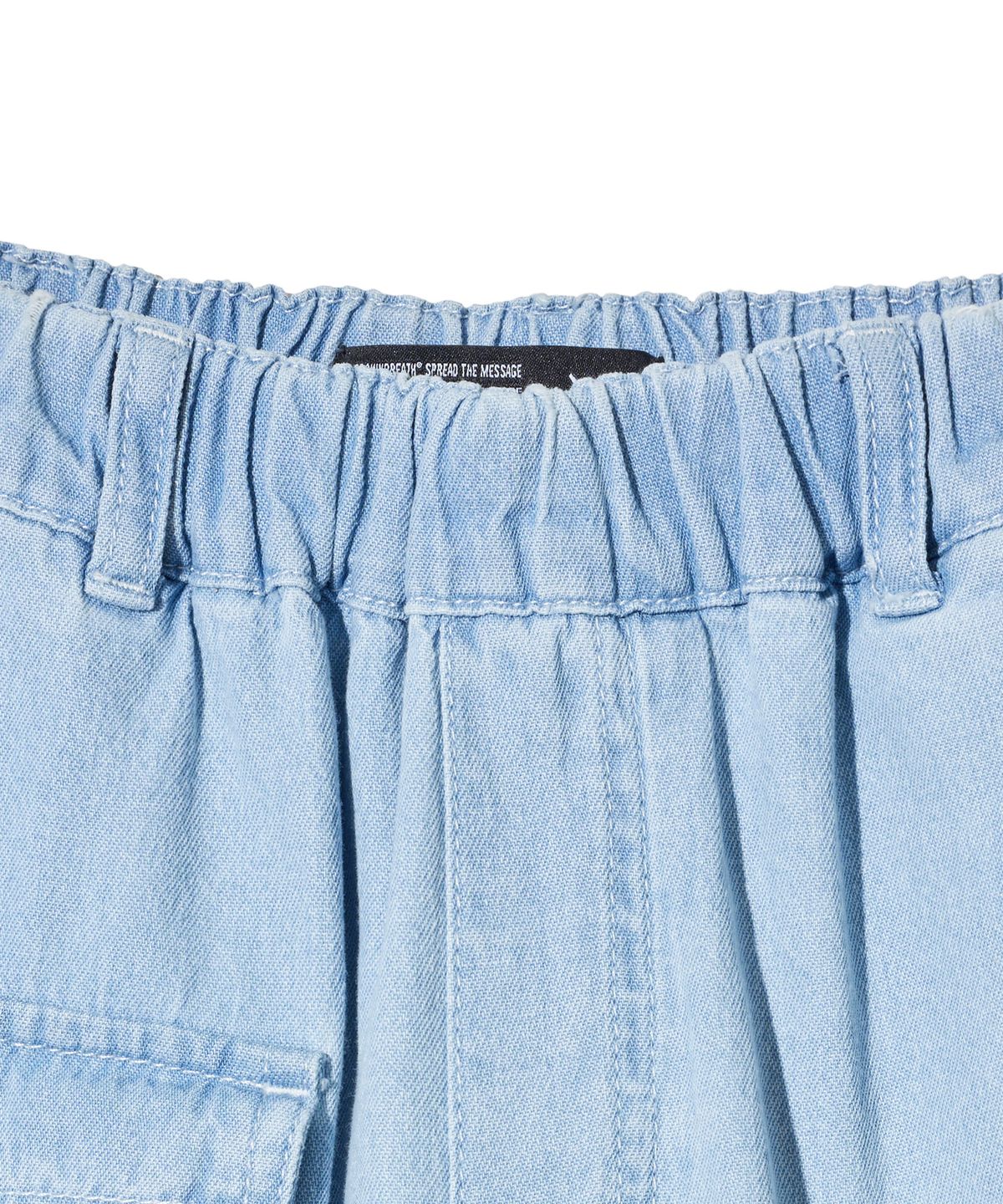 브라운브레스 키즈(BROWNBREATH KIDS) KIDS SUMMER DENIM SHORTS - LIGHT BLUE