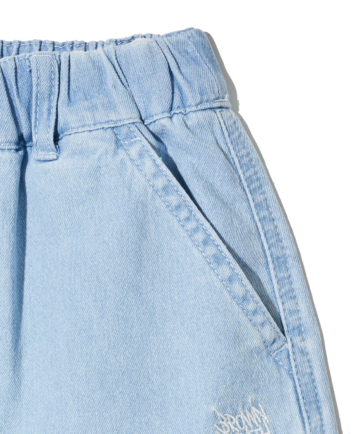 브라운브레스 키즈(BROWNBREATH KIDS) KIDS SUMMER DENIM SHORTS - LIGHT BLUE