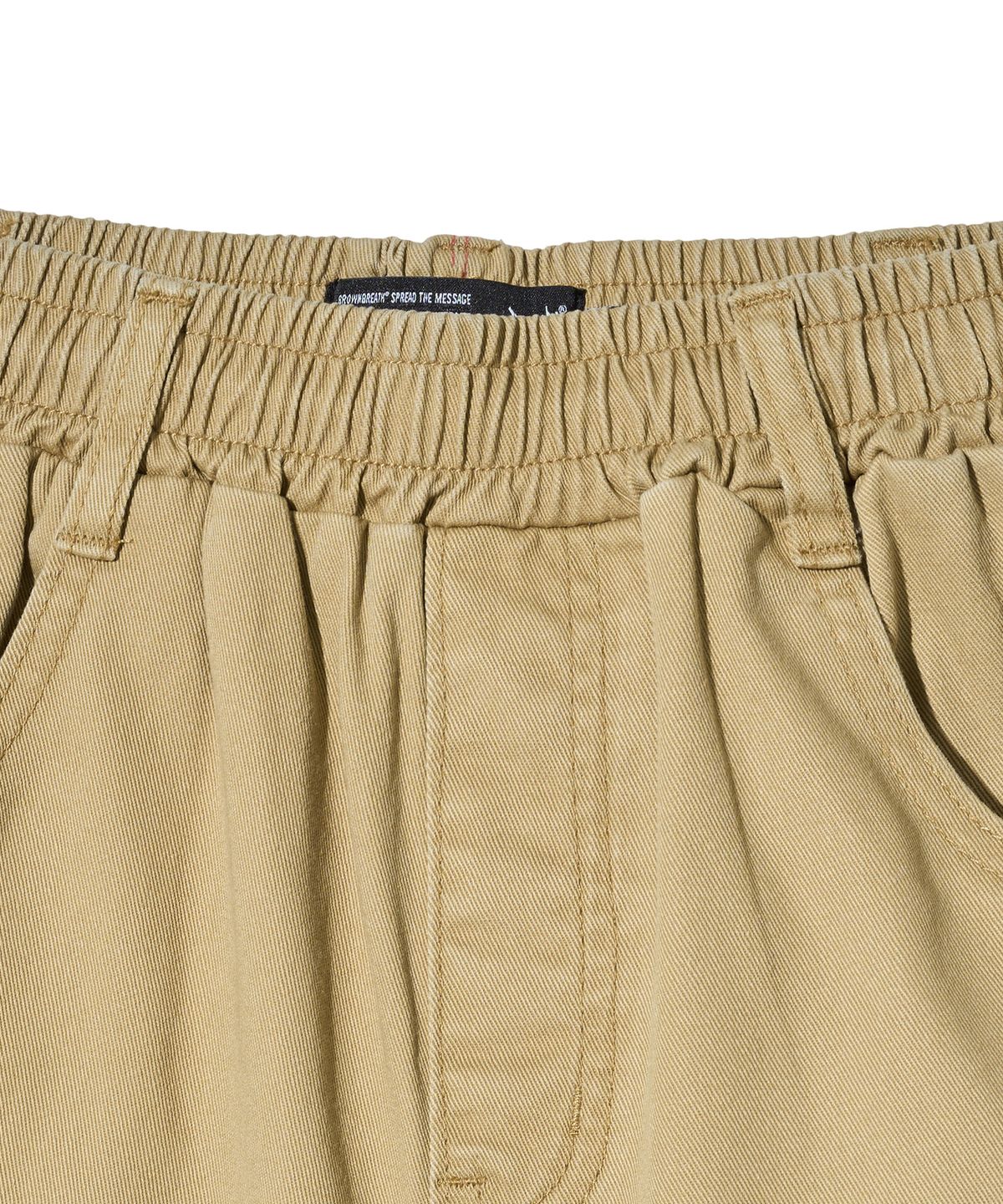 브라운브레스 키즈(BROWNBREATH KIDS) KIDS COTTON BERMUDA PANTS - BEIGE
