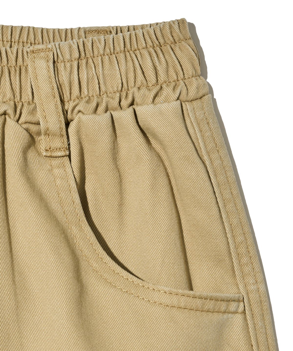 브라운브레스 키즈(BROWNBREATH KIDS) KIDS COTTON BERMUDA PANTS - BEIGE