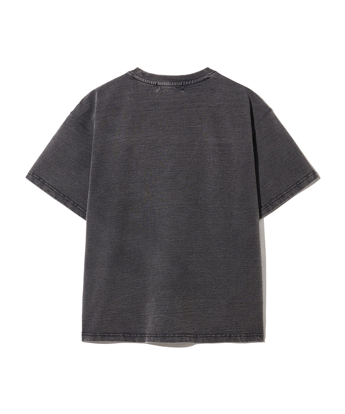 브라운브레스 키즈(BROWNBREATH KIDS) KIDS TAG DENIM TEE - BLACK