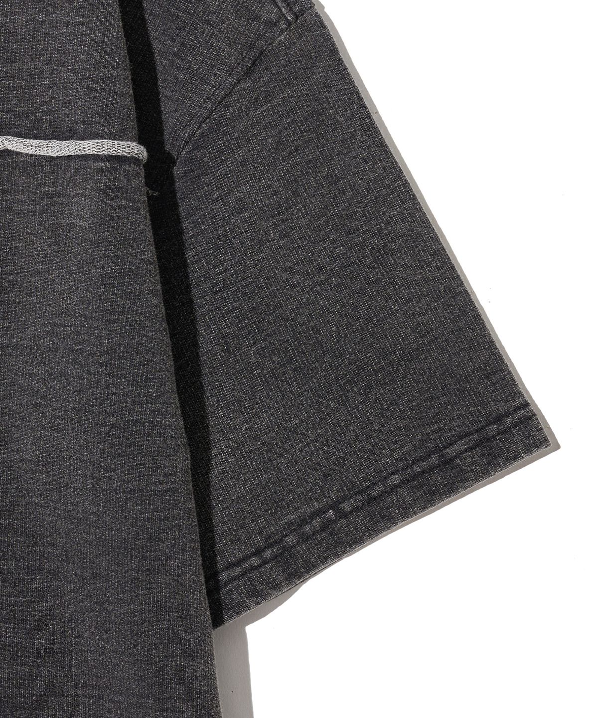 브라운브레스 키즈(BROWNBREATH KIDS) KIDS TAG DENIM TEE - BLACK