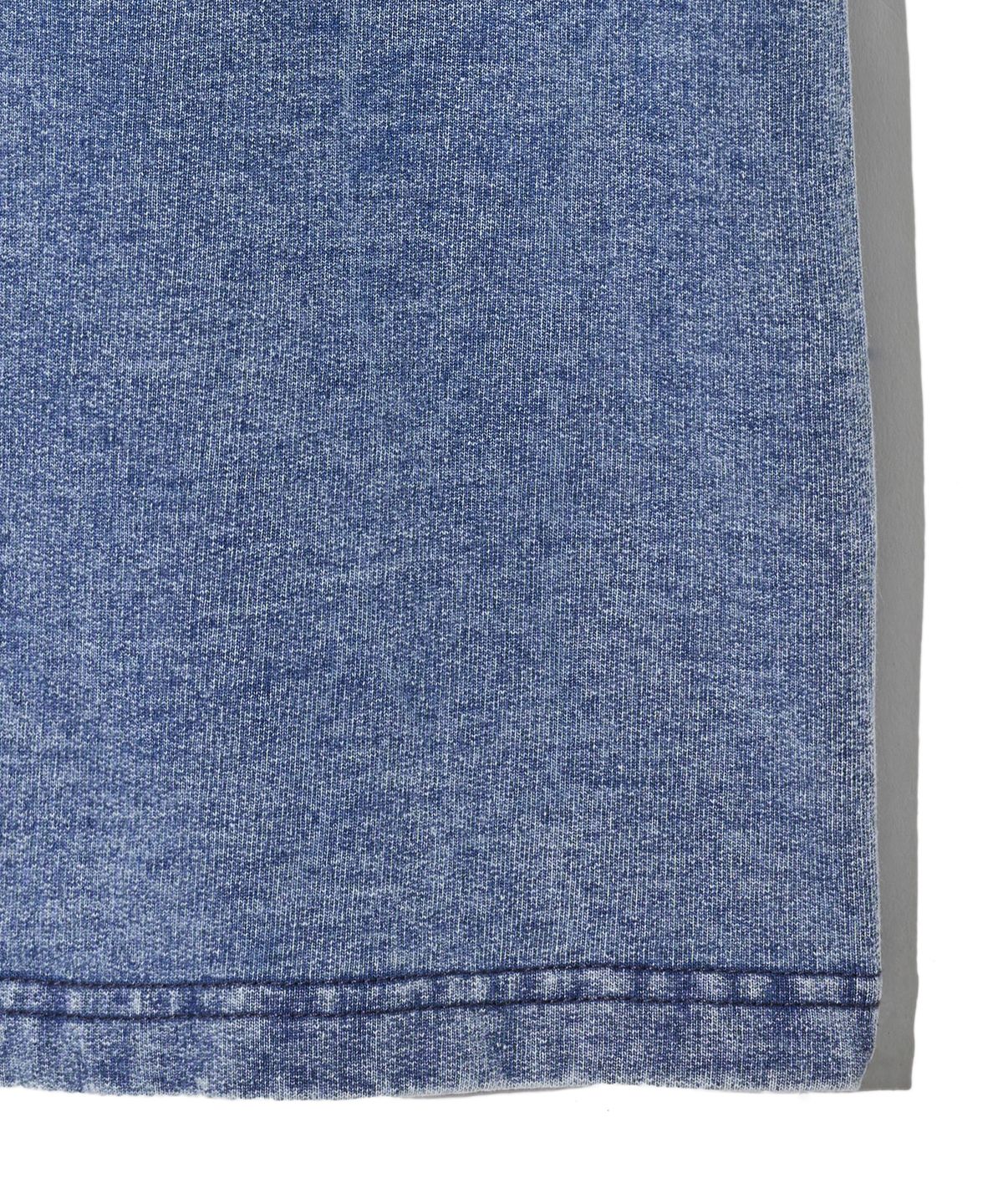 브라운브레스 키즈(BROWNBREATH KIDS) KIDS TAG DENIM TEE - BLUE