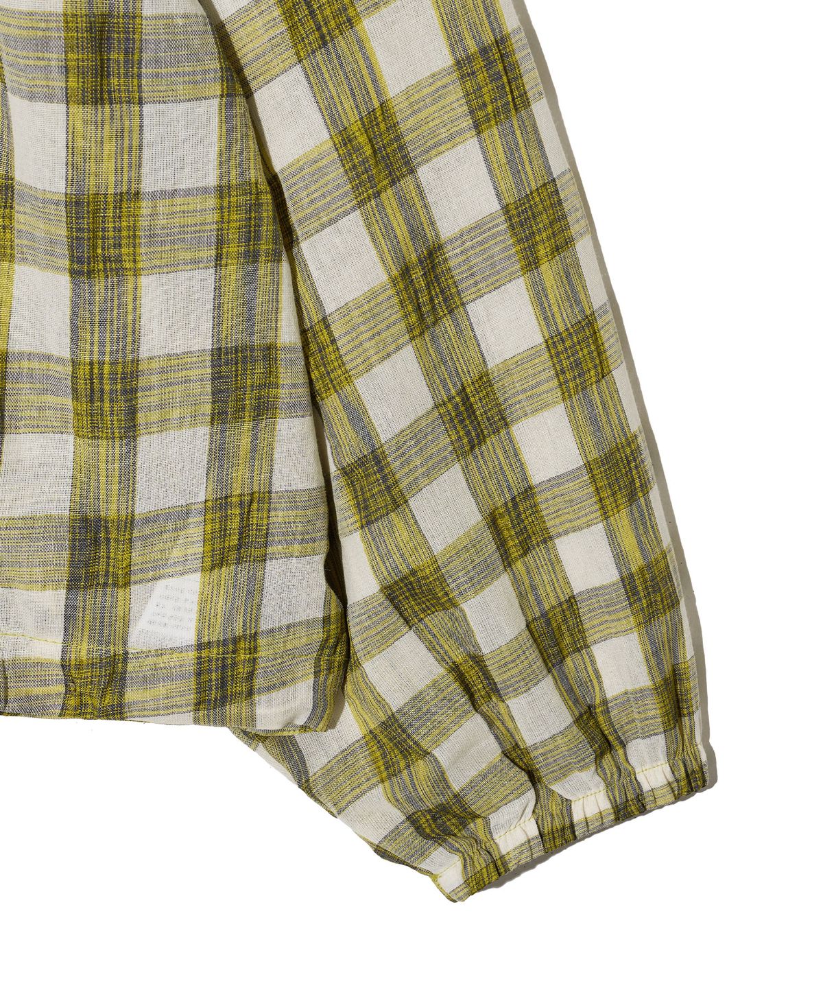 브라운브레스 키즈(BROWNBREATH KIDS) KIDS CHECK HOOD JACKET - YELLOW