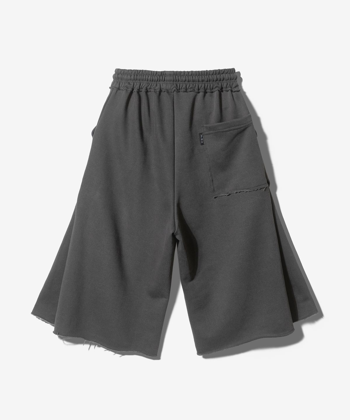 팬쇼(FANSHOW) ARCH SCN GEOMETRY 3/4 SWEAT PANTS - PIGMENT BLACK