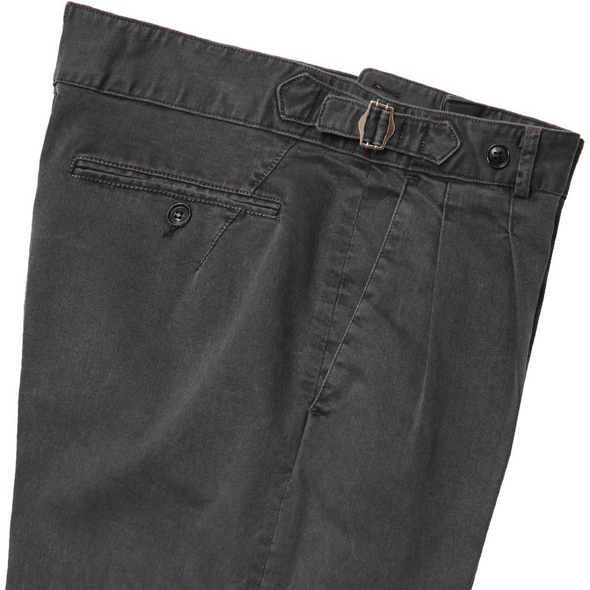 솔티(SORTIE) 307 Reve Denim Trousers (Dark Gray)