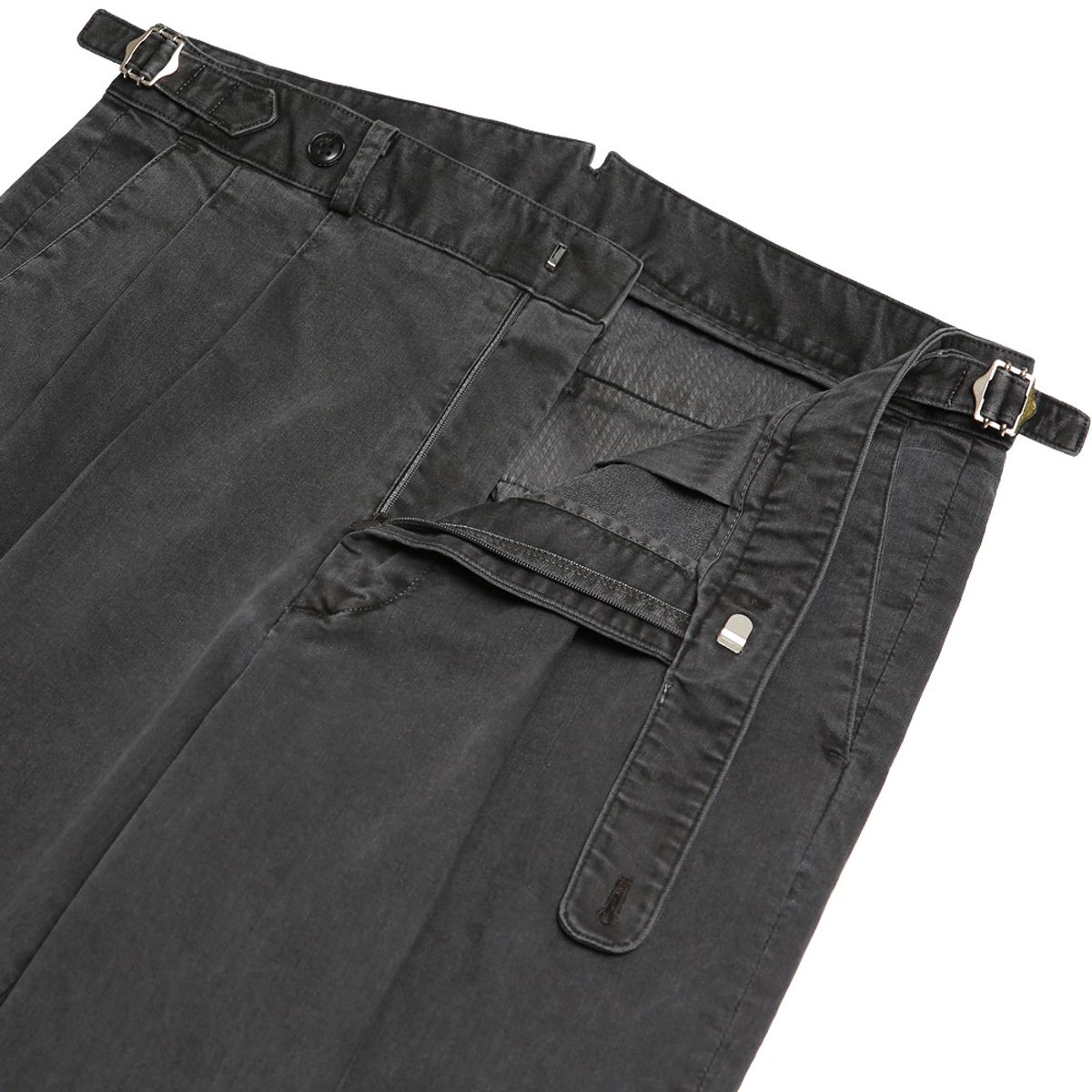 솔티(SORTIE) 307 Reve Denim Trousers (Dark Gray)