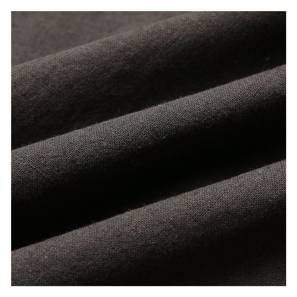 솔티(SORTIE) 034 Linen Western Shirts (Charcoal Brown)