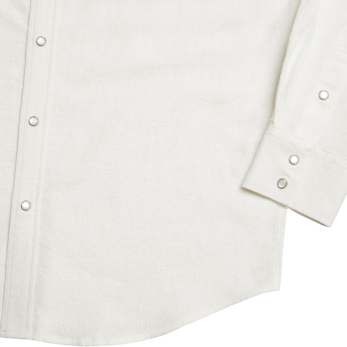 솔티(SORTIE) 034 Linen Western Shirts (White)