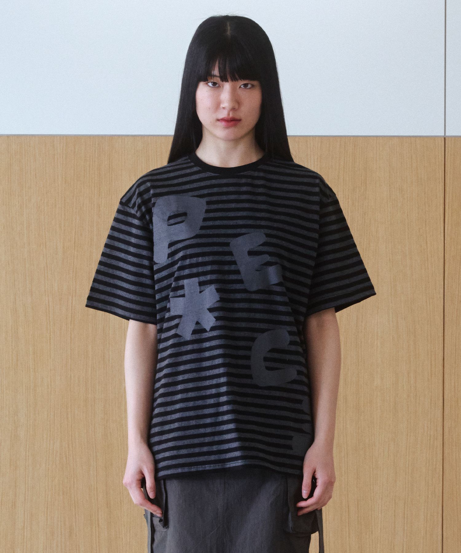 BAUF☆PEACE Logo T Shirt MUSINSA | BAUF Peace Logo T-Shirt [White]
