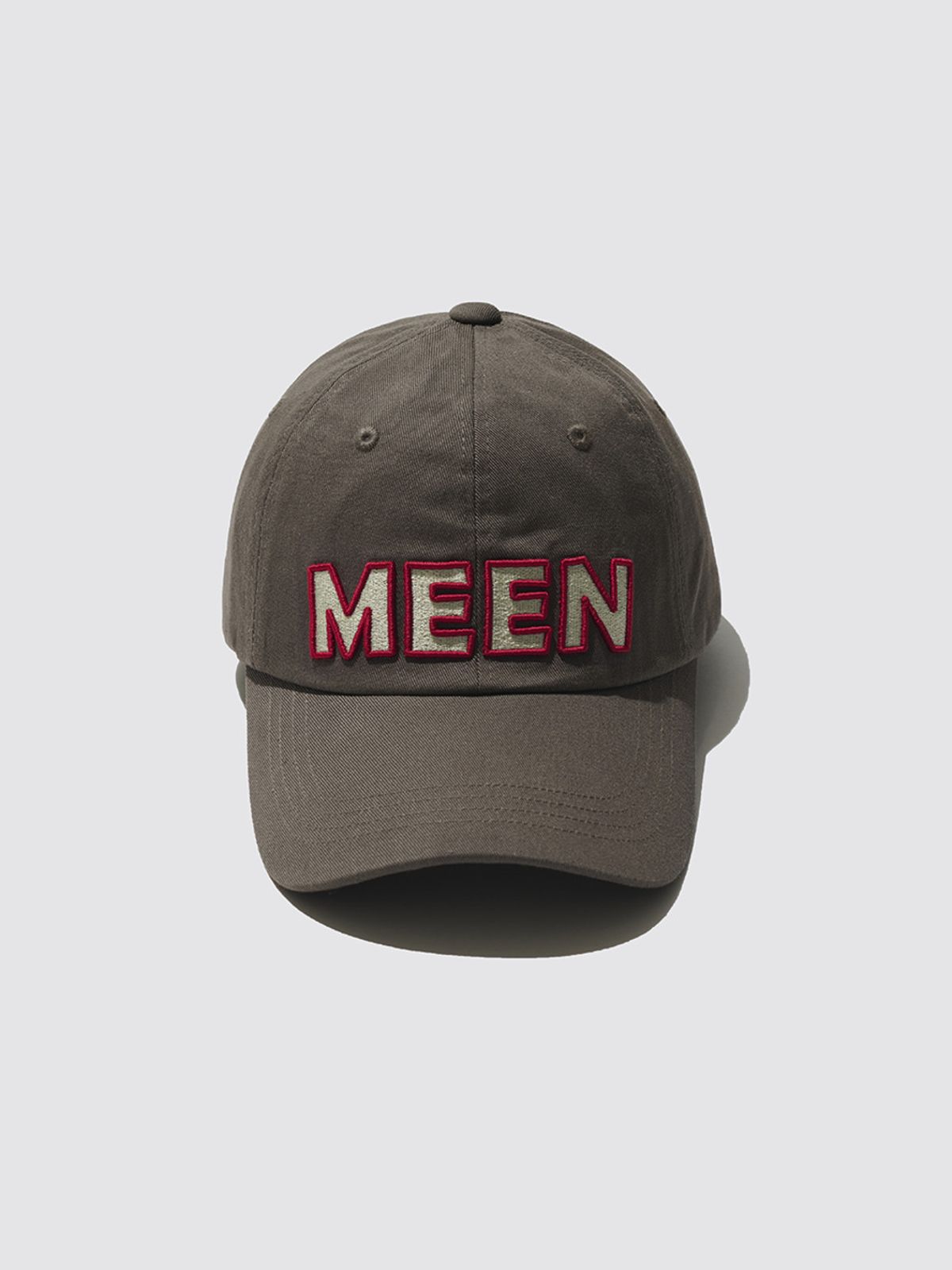 민더리(MEENDERI) MEEN BALL CAP - BROWN