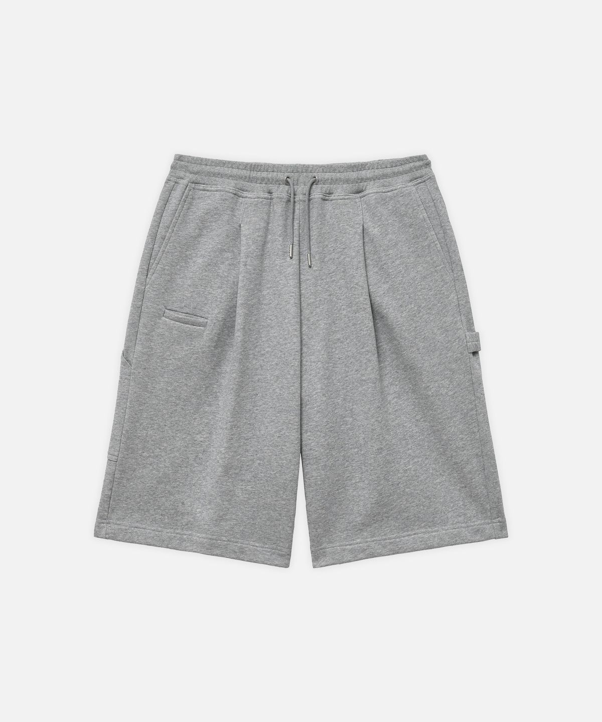 드로우핏(DRAW FIT) [DRAW FIT X DAILY ROOM] 로버스트 버뮤다 스웻 팬츠 [M.GREY]