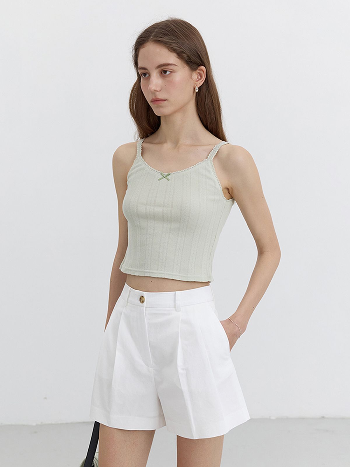 던스트(DUNST) POINTELLE SLEEVELESS TOP_UDTS5B221_MINT