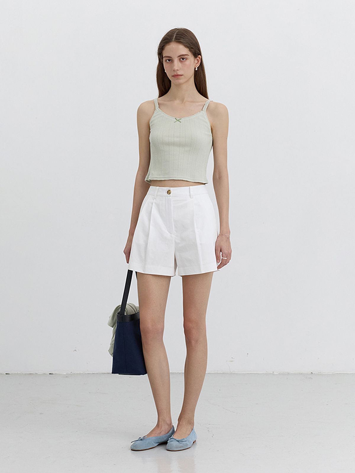던스트(DUNST) POINTELLE SLEEVELESS TOP_UDTS5B221_MINT