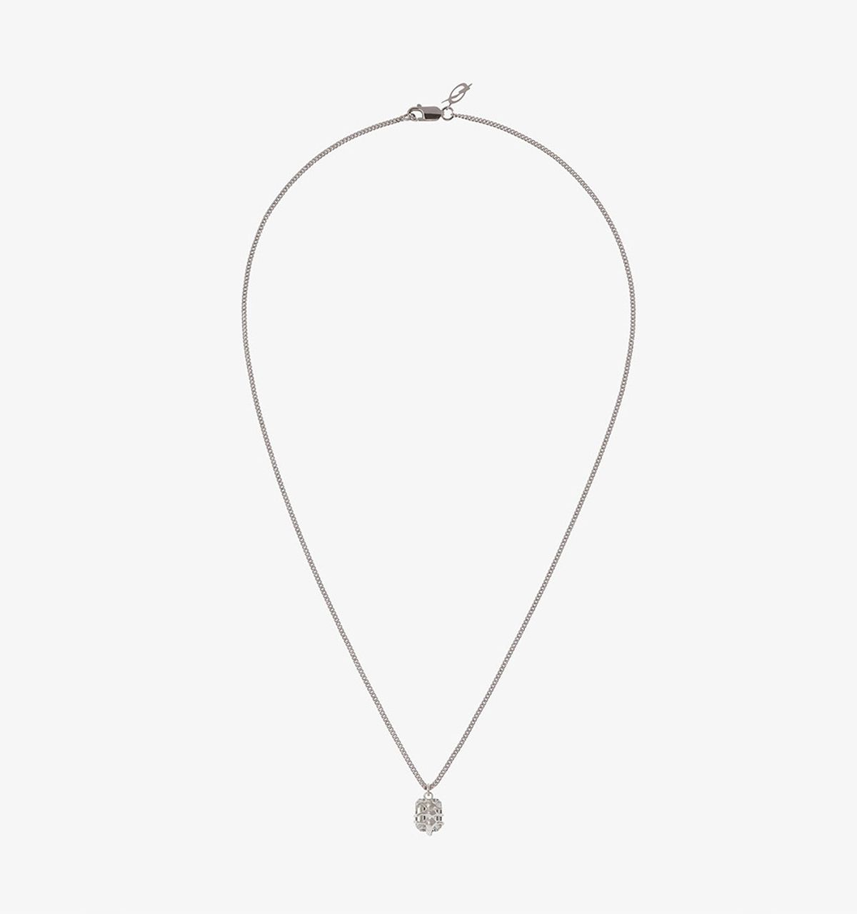 51퍼센트(51PERCENT) Clear Hug Necklace - Silver