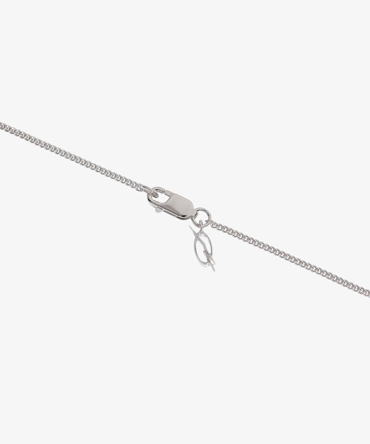 51퍼센트(51PERCENT) Clear Hug Necklace - Silver