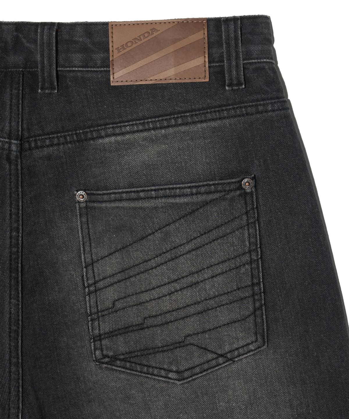 핍스 모터사이클(PHYPS MOTORCYCLE) Wing Logo Carpenter Bermuda Pants Charcoal