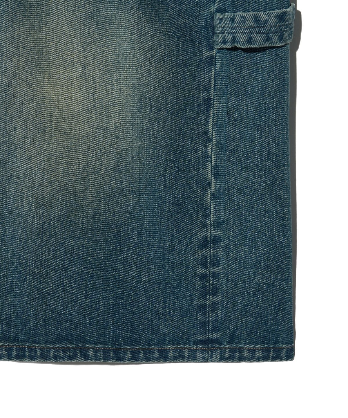 핍스 모터사이클(PHYPS MOTORCYCLE) Wing Logo Carpenter Bermuda Pants Blue
