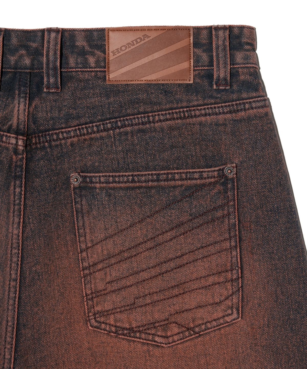 핍스 모터사이클(PHYPS MOTORCYCLE) Wing Logo Carpenter Bermuda Pants Burgundy