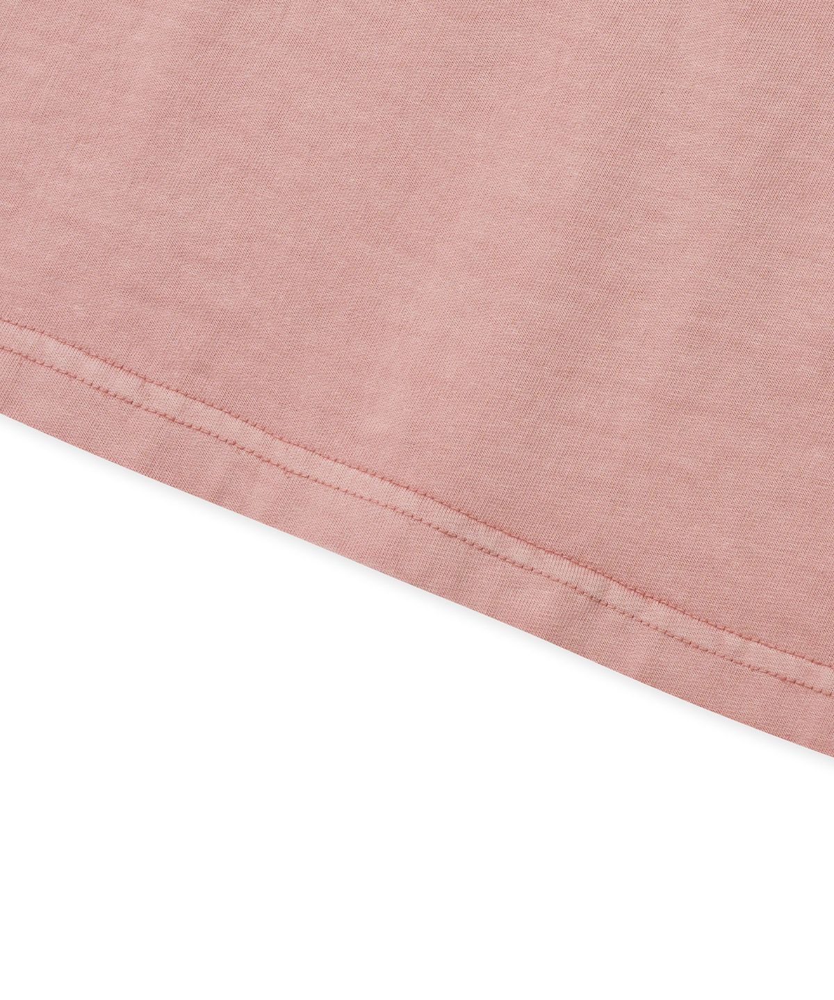 브라운브레스(BROWNBREATH) W BB HEART PIGMENT CROP TEE - INDY PINK