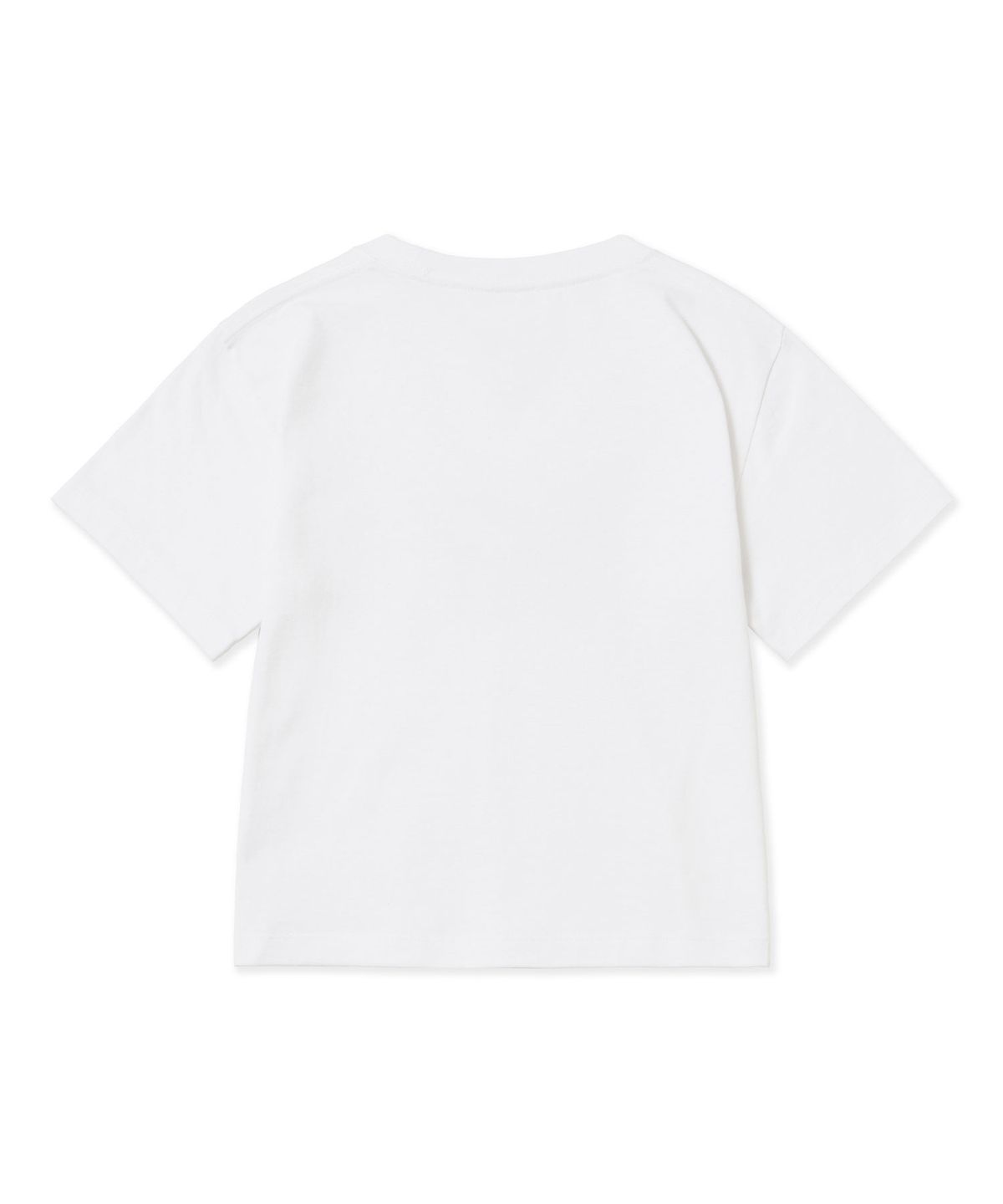 브라운브레스(BROWNBREATH) W DOUGHNUT TAG TEE - WHITE