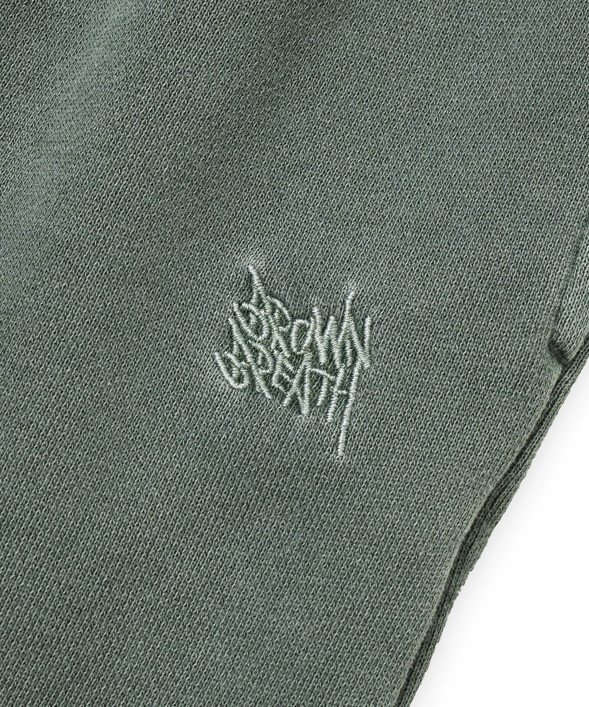 브라운브레스(BROWNBREATH) TAG PIGMENT SHORTS - KHAKI