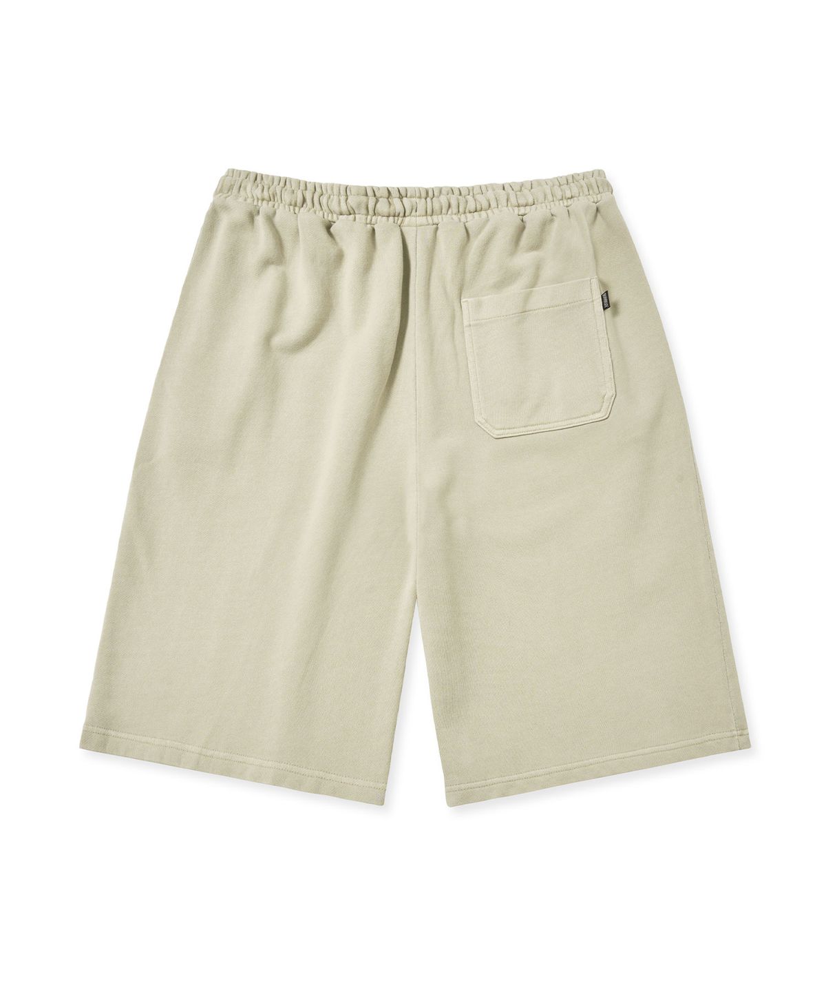 브라운브레스(BROWNBREATH) TAG PIGMENT SHORTS - BEIGE