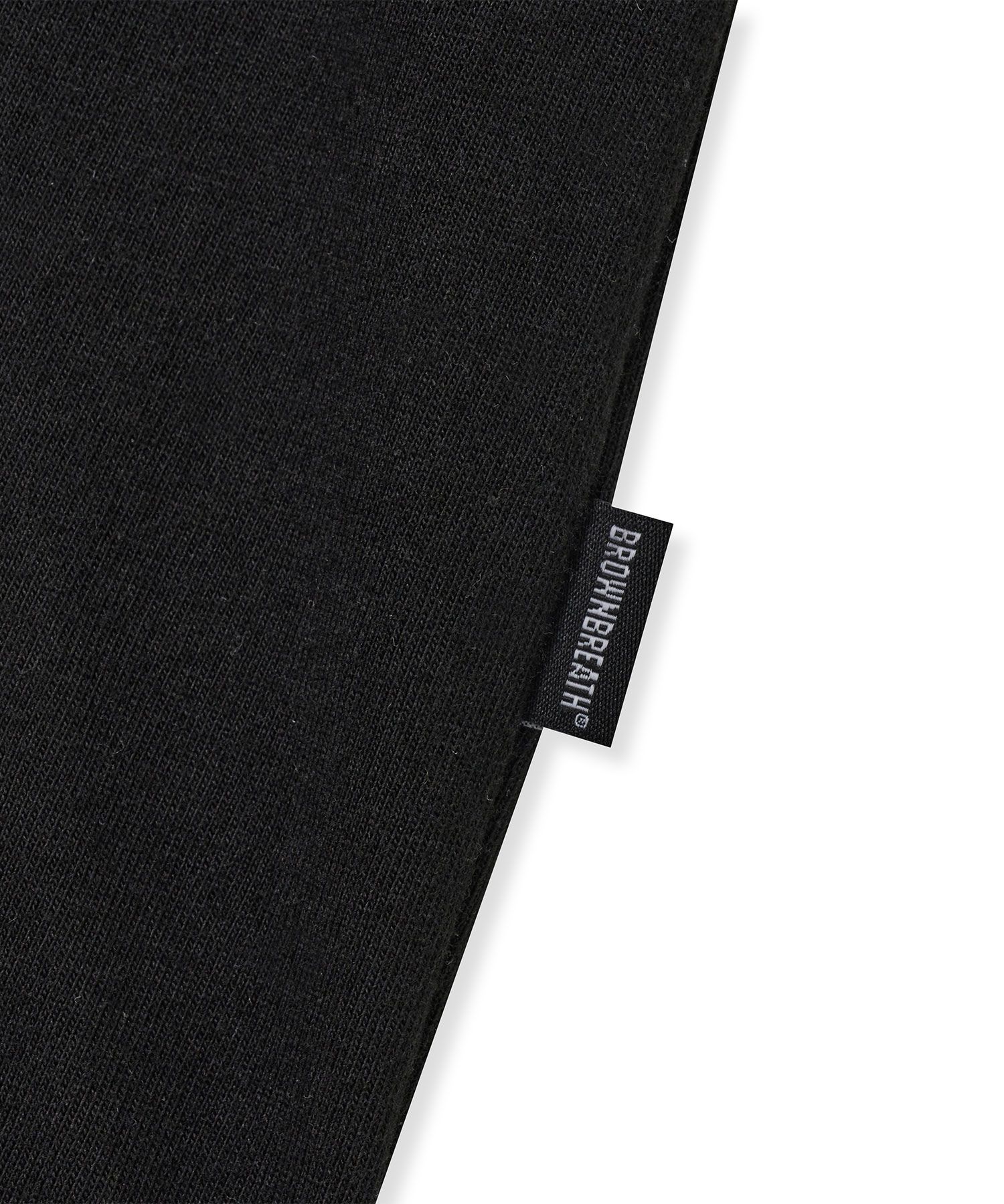 MUSINSA | BROWNBREATH BROKEN TAG TEE - BLACK