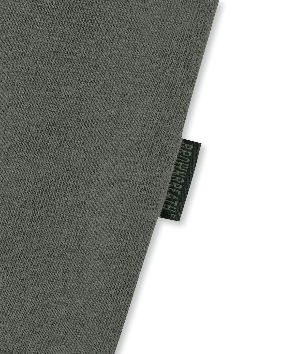 브라운브레스(BROWNBREATH) PIGMENT TAG TEE - CHARCOAL