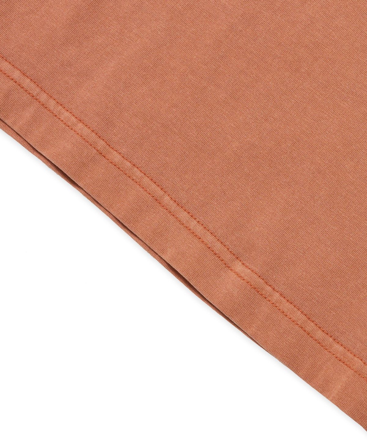 브라운브레스(BROWNBREATH) PIGMENT TAG TEE - ORANGE