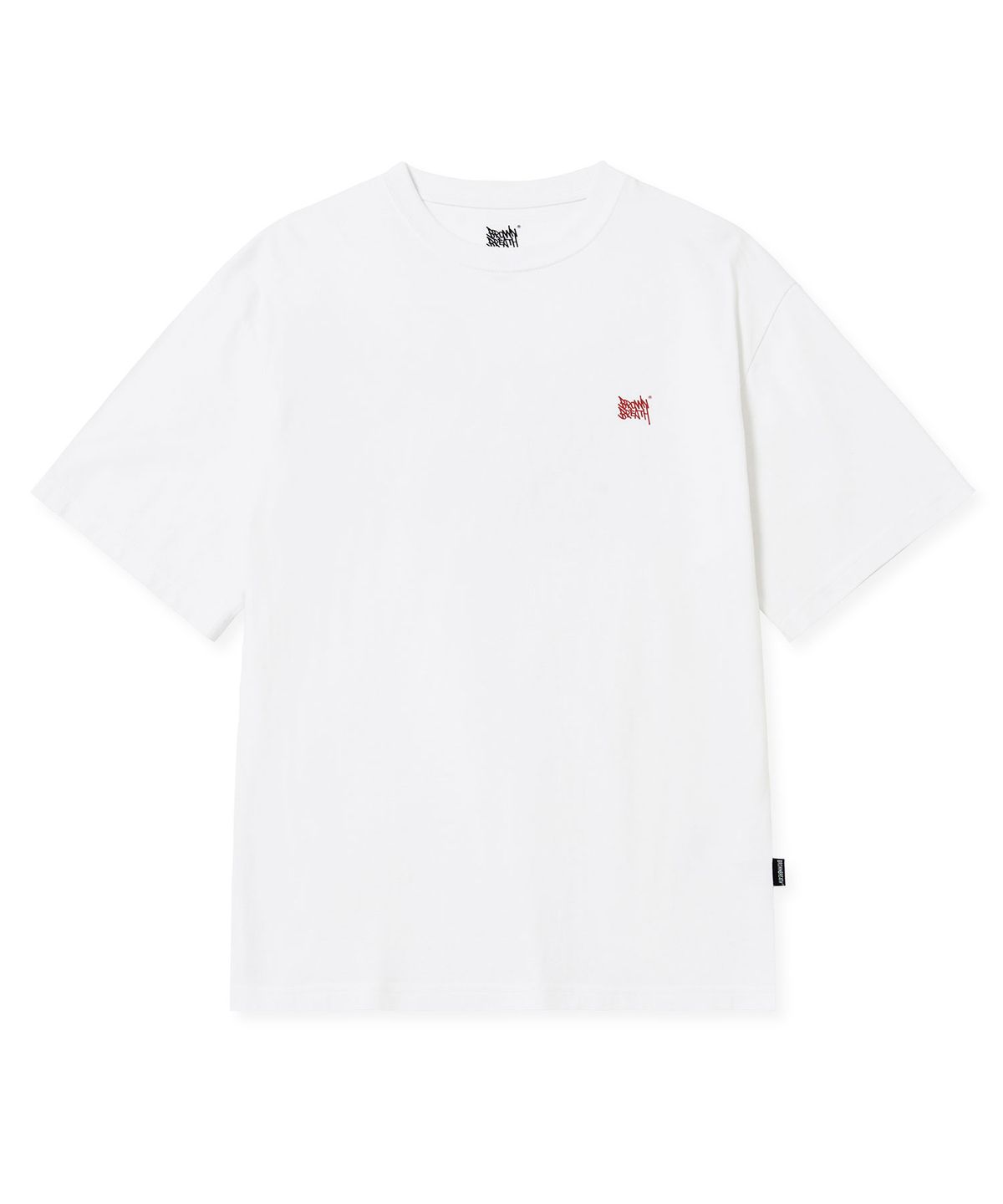 브라운브레스(BROWNBREATH) SPLASH TAG V2 TEE - WHITE