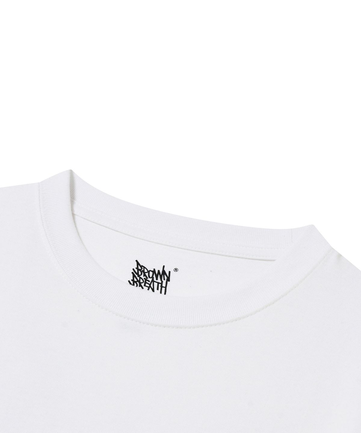 브라운브레스(BROWNBREATH) SPLASH TAG V2 TEE - WHITE