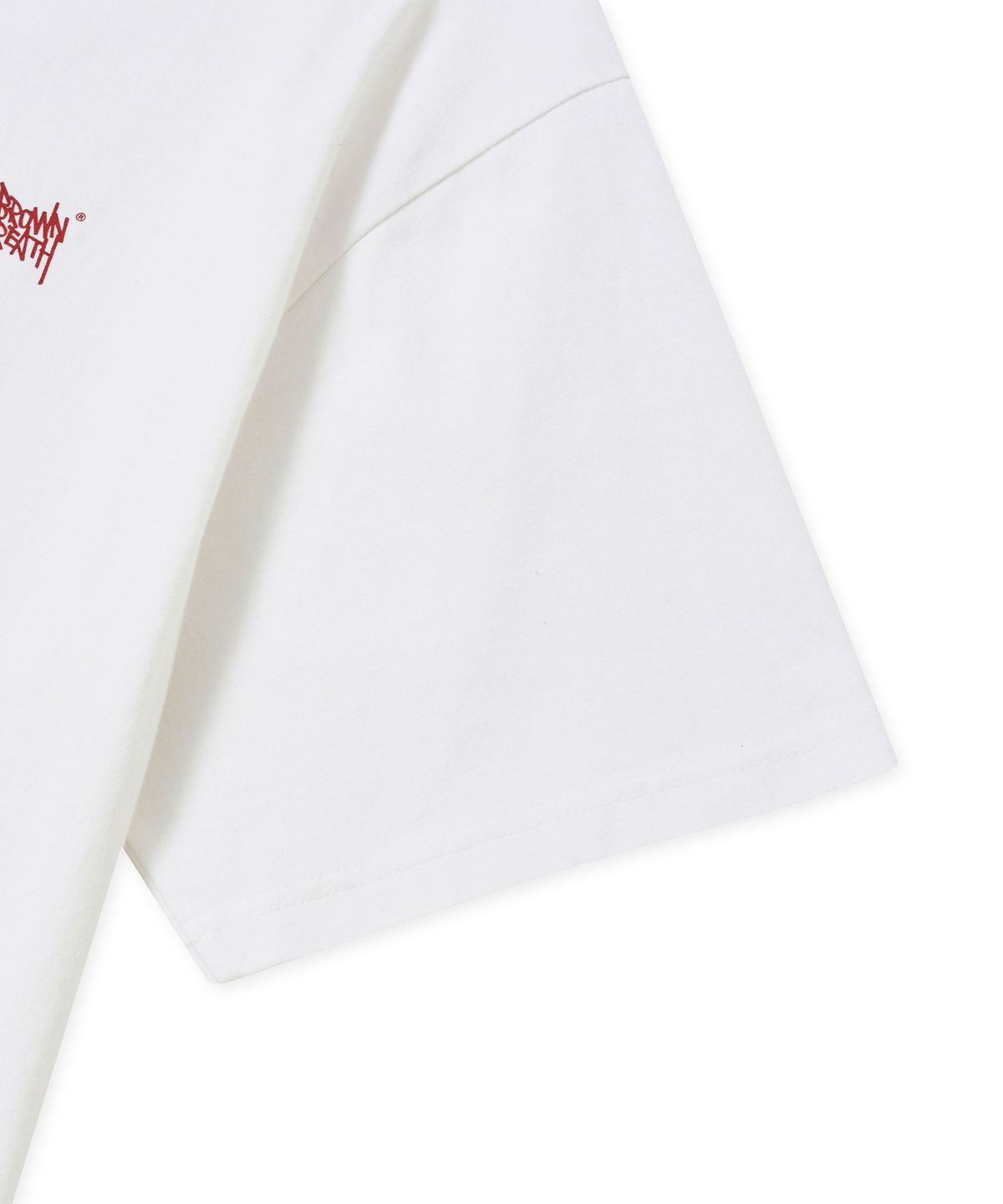 브라운브레스(BROWNBREATH) SPLASH TAG V2 TEE - WHITE