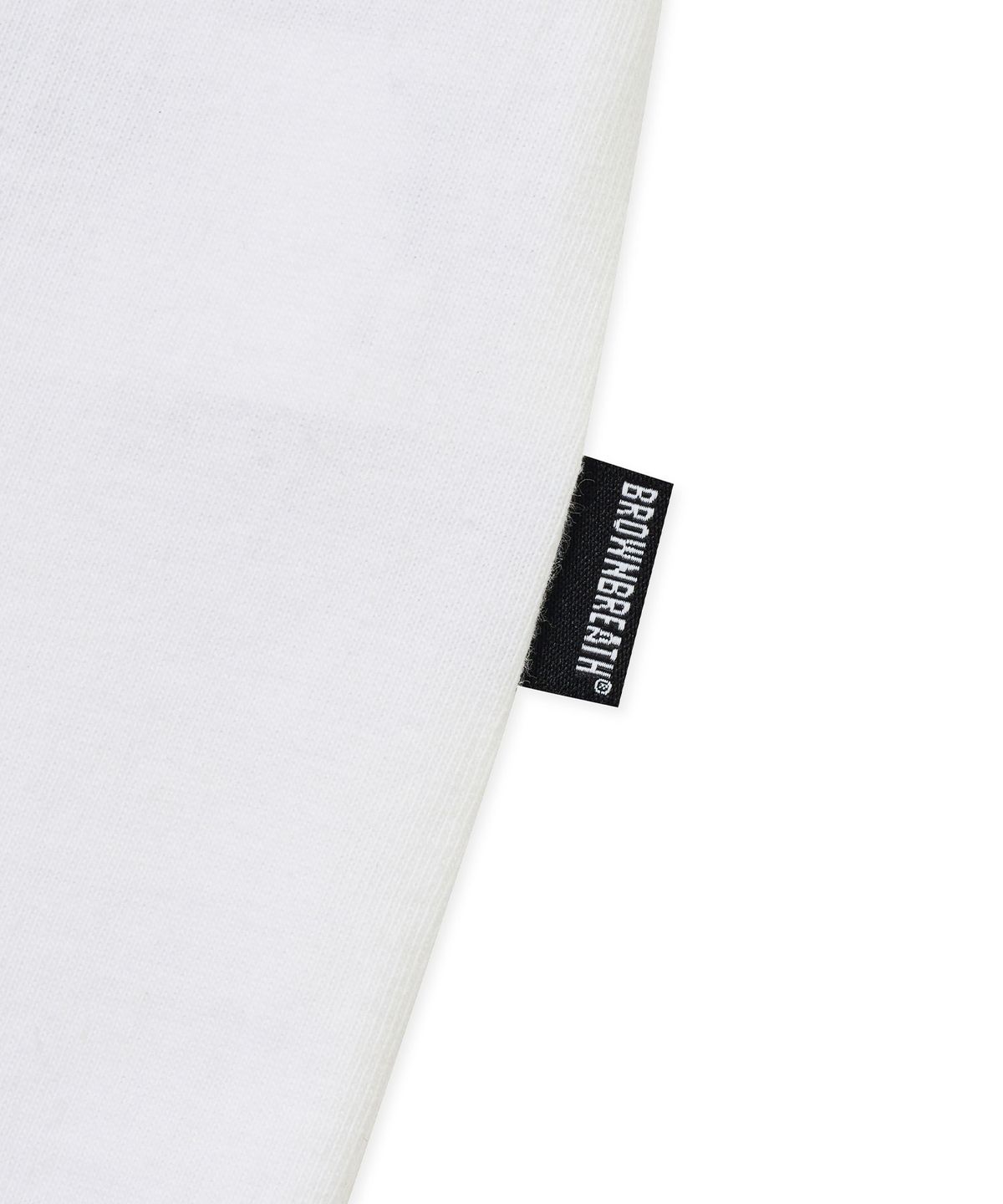 브라운브레스(BROWNBREATH) SPLASH TAG V2 TEE - WHITE