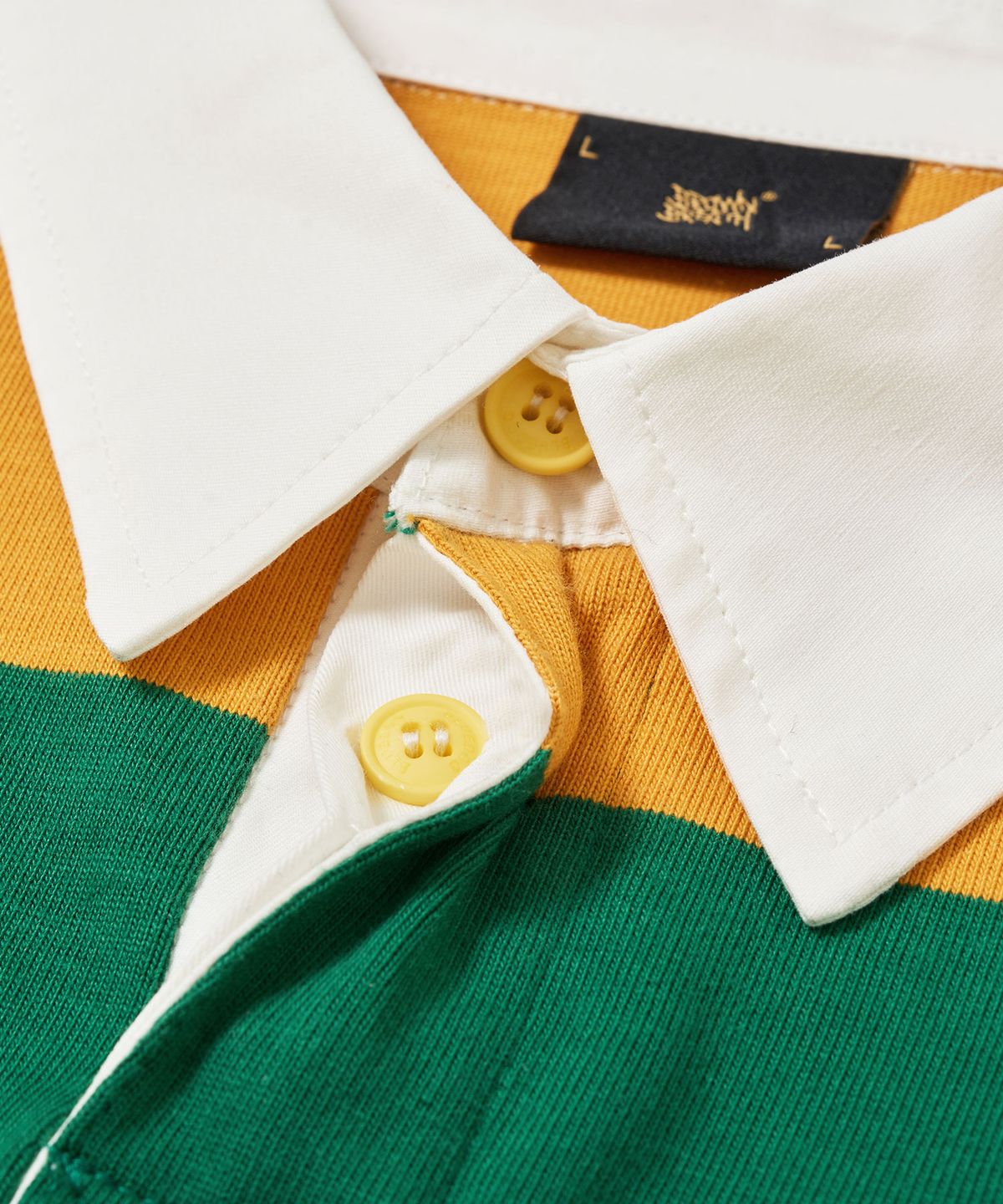 브라운브레스(BROWNBREATH) PROPERLY RUGBY TEE - YELLOW