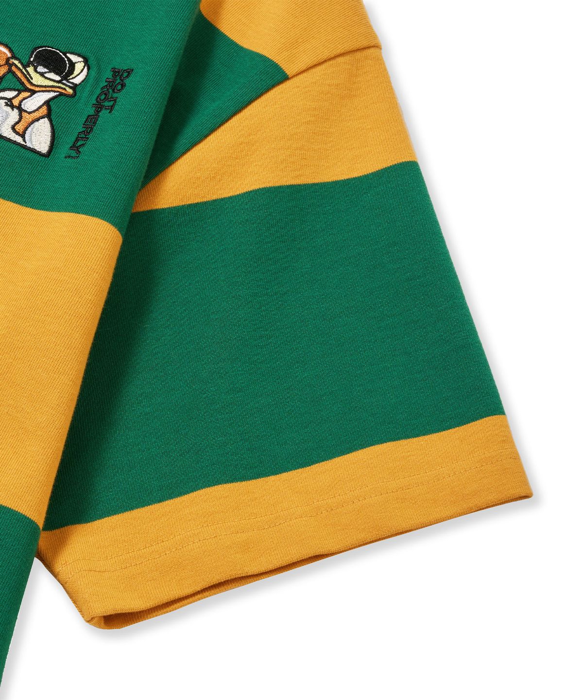 브라운브레스(BROWNBREATH) PROPERLY RUGBY TEE - YELLOW