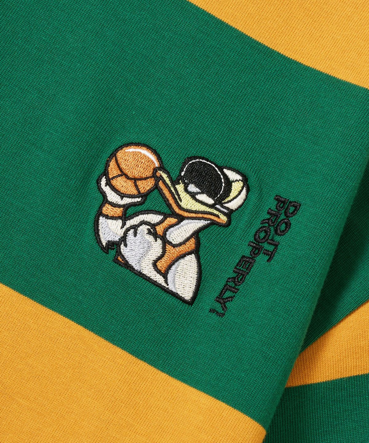 브라운브레스(BROWNBREATH) PROPERLY RUGBY TEE - YELLOW
