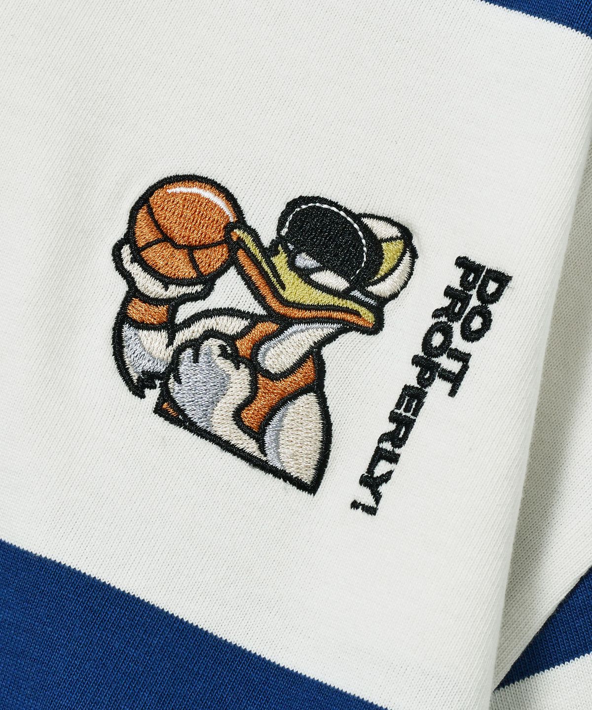 브라운브레스(BROWNBREATH) PROPERLY RUGBY TEE - WHITE
